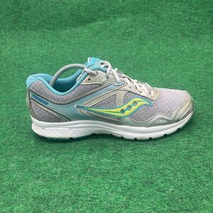 Saucony Womens Grid Cohesion 10 S15333-1 Gray Running Shoes Sneakers Size 9.5